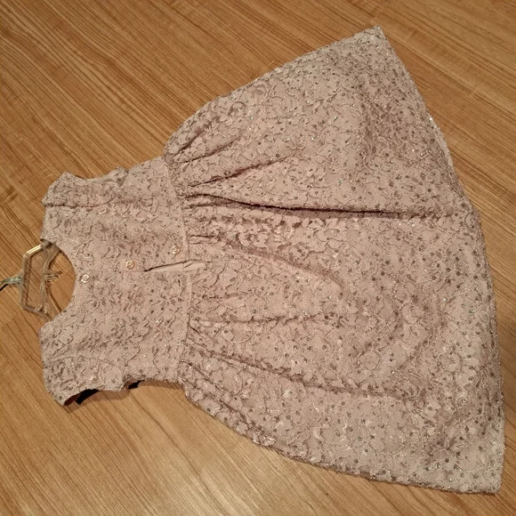 Mia & Mimi pink glittery dress - Picture 3 of 6